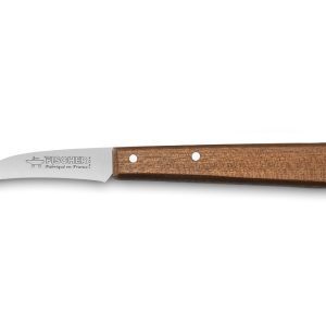 couteau à bec d'oiseau avec manche en bois exotique de la marque Fischer, fabriqué à Thiers en Auvergne
