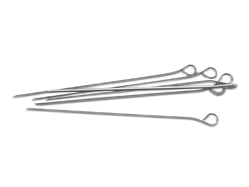 Lot De 36 Brochettes En Inox Réutilisables - 28.3 Cm, Avec 20 Fourchettes à Maïs Et 3 Pinceaux à Huile Pour Barbecue - 8