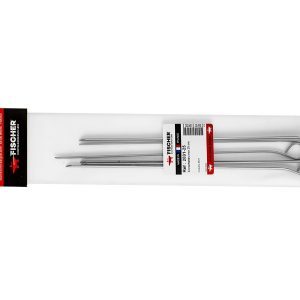 Vue du packaging de 6 brochettes de 25cm de la marque Fischer