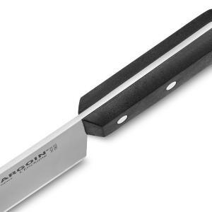 Zoom sur le manche du couperet de cuisine de 17cm de la marque Fischer