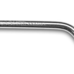 Zoom sur le cadre de la lyre à foie gras en inox de 12cm de la marque Fischer