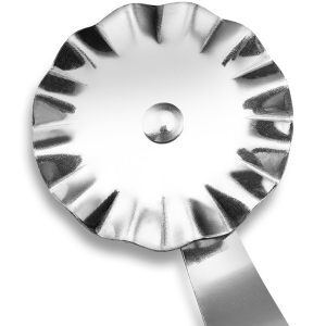 Zoom sur la roue crantée de la roulette à pâte de la marque Fischer